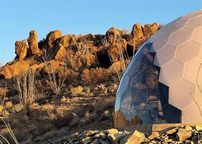 Incredible Dome On A Unique Space-Themed Site With Stunning Desert Views Near Big Bend National Park In Terlingua, Texas