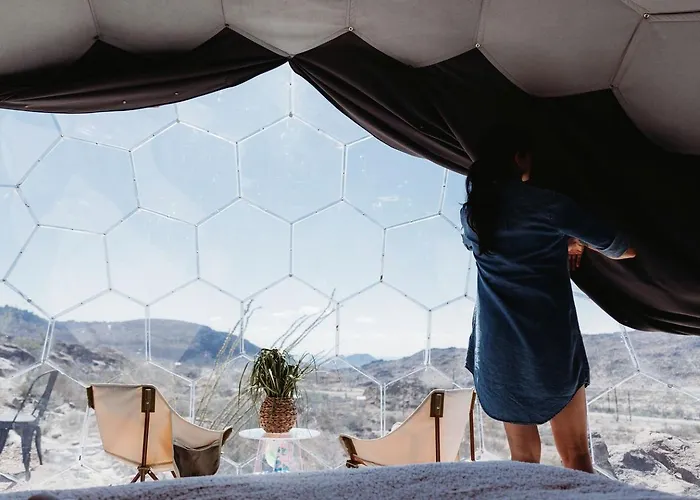 Unique Dome With Great Desert Views In Terlingua, Texas