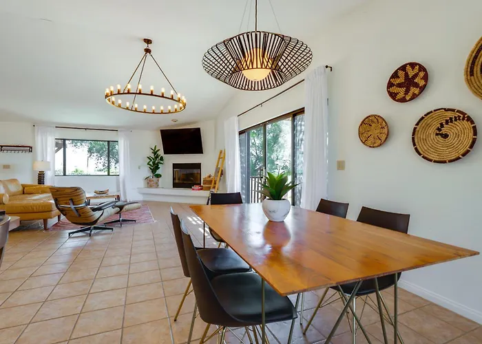 Home W/ Outdoor Oasis & Views In Borrego Springs!