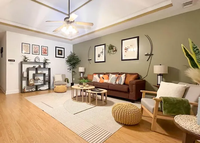 Cozy Serenity Home Theater Fenced