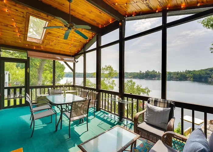 Stunning Lakefront Camps, Escape/ Explore Together