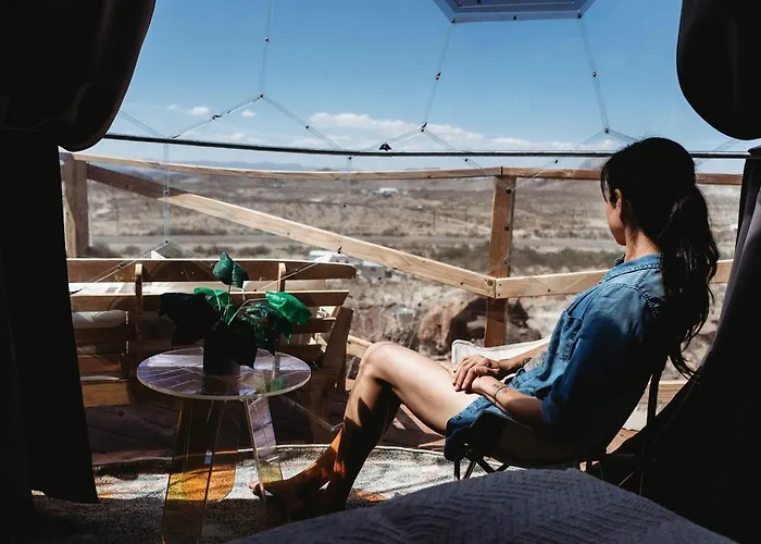Impressive Dome With Great Panoramic Desert Views In Terlingua, Texas