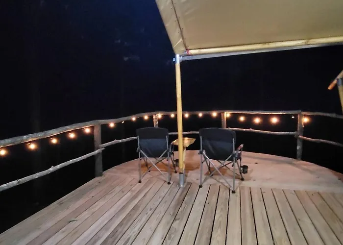 Private Glamping Tent On 180 Acres With Mountain Trails & Stargazing Near Lenoir, Nc