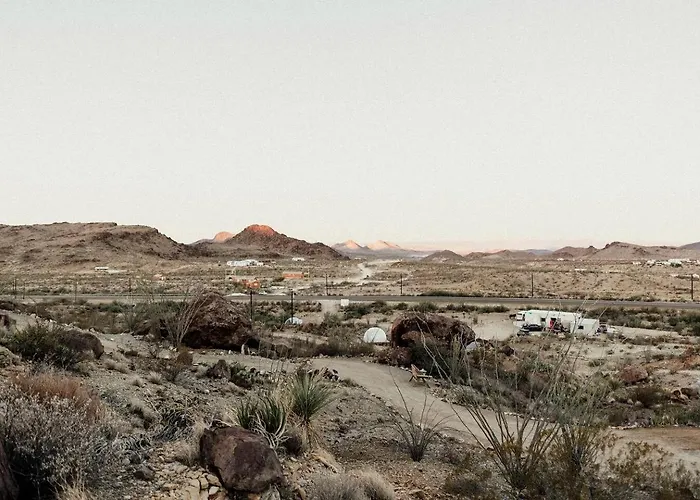 Incredible Dome On A Unique Space-Themed Site With Stunning Desert Views Near Big Bend National Park In Terlingua, Texas