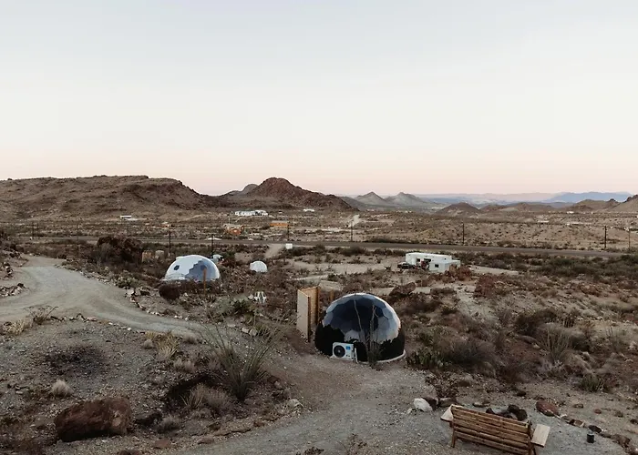Romantic And Unique Geo Dome Perfect For Stargazing And A Weekend Of Exploring Terlingua Ghost Town