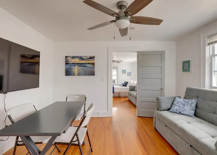 5 Blocks To Sand! Pet-Friendly Unit In Ocean Grove
