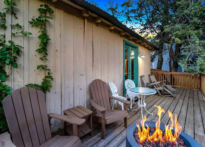 Escape To Rustic Studio Fireplace Modern Comfort