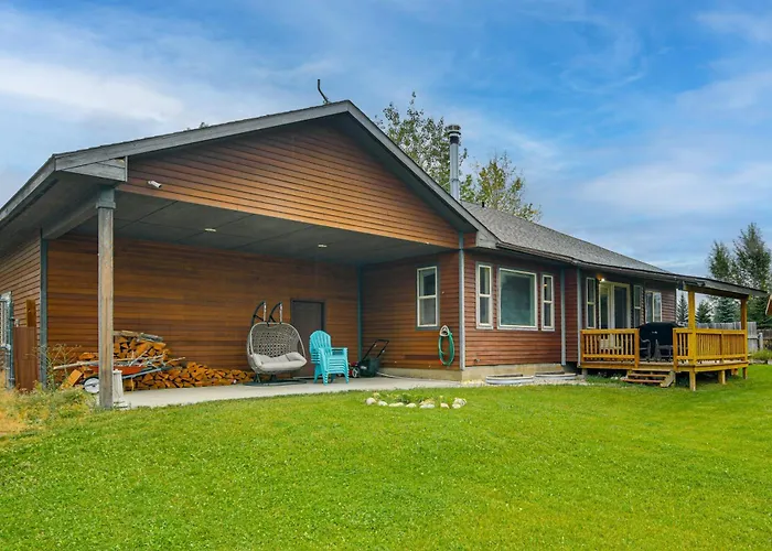 Hike, Golf & Explore: Driggs Home W/ Patio & Grill