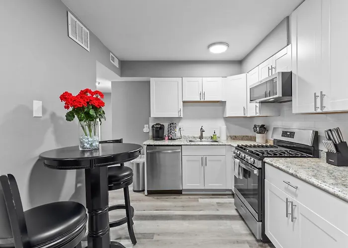 Luxurious 2-Bedroom Abode With Elevated Comforts Near Main Street