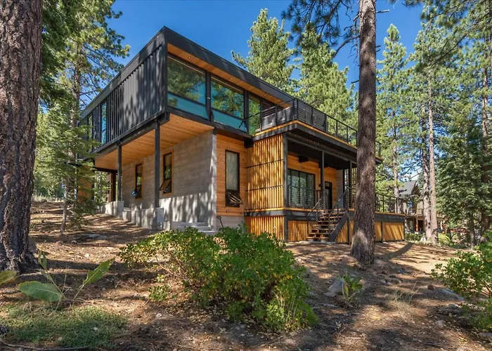 Modern Eco Retreat With Hot Tub And Views