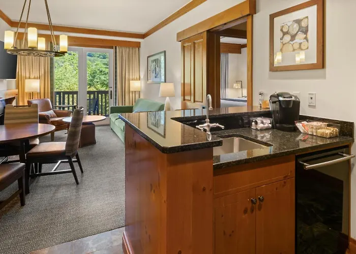 1324 Spruce Peak-One Bedroom-Ski In Ski Out-Sleeps-4 Mountainside By Stowe Mountain Rentals
