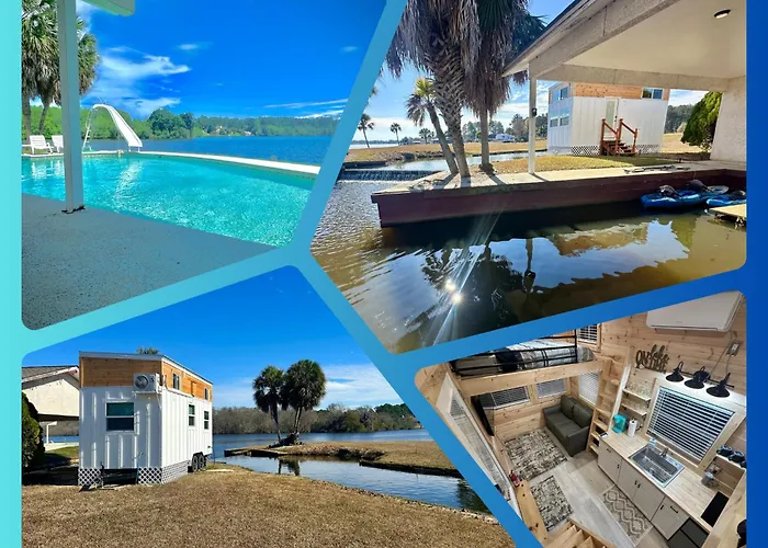 Tiny House On The Water - Kayaks - Lake - Pool - Farm
