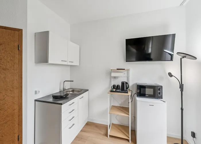 Neu Apart-Hotel Kraut 24-7 Check In Naehe Messe-Airport