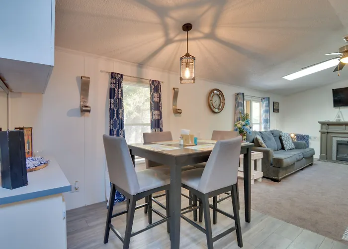Houghton Lake Area Home W/ Fire Pit & Yard!
