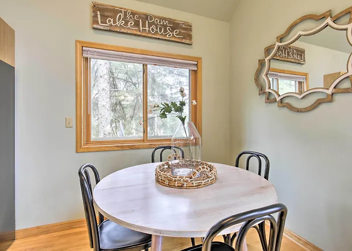 Cozy Dam Lake Escape W/ Dock, Yard & Water Access!