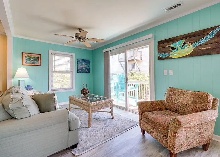 Charming Surf City Beach House - Walk To Ocean!