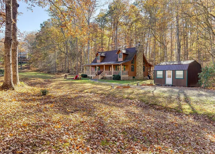 Smoky Mountain Cabin W/ Fire Pit: Hike & Fish!