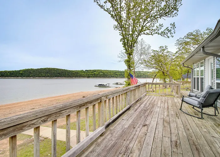Serene Lakefront Mountain Home Getaway W/ Atrium!
