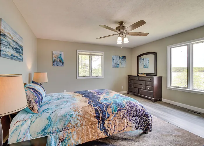 Serene Lakefront Mountain Home Getaway W/ Atrium!