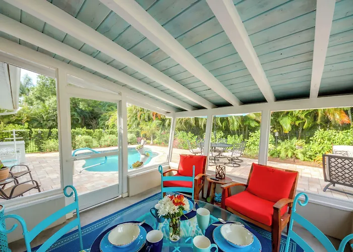 Lush Punta Gorda Escape: Private Pool + Lanai