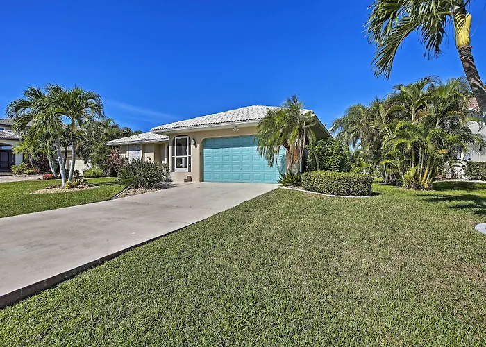 Canal Waterfront Home With Private Pool & Dock!