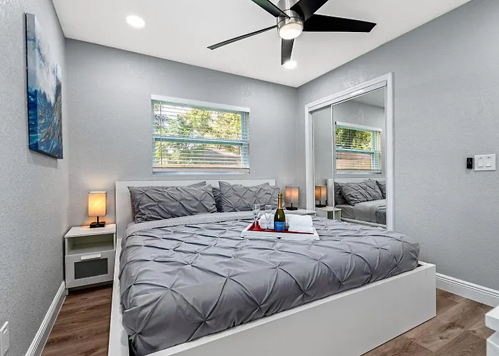 Renovated 3Br, Fenced Yard, Brandon Sleeps 8, 20 Min To Tampa, Monthly Ok