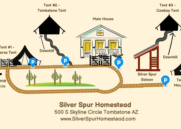 Cozy Old West Glamping Walk To Tombstone