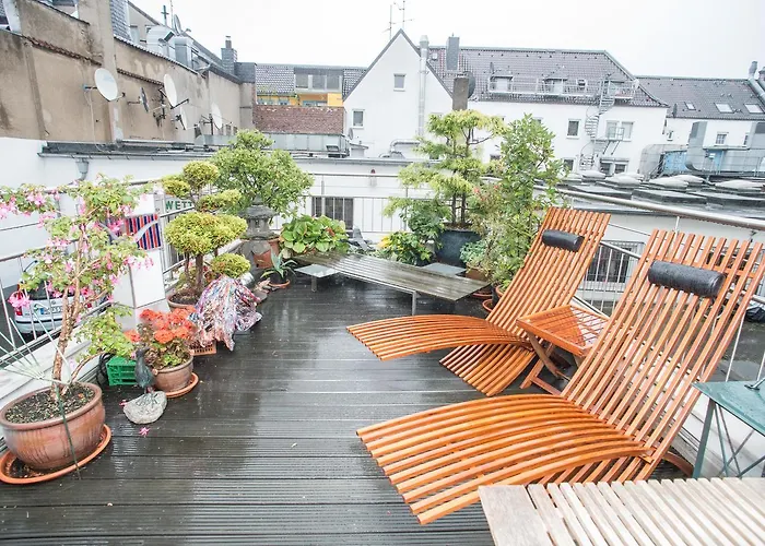 Apartement mit Dachterrasse - bei Curth klingen - Teilen Sie uns Ihre Ankunfszeit mit