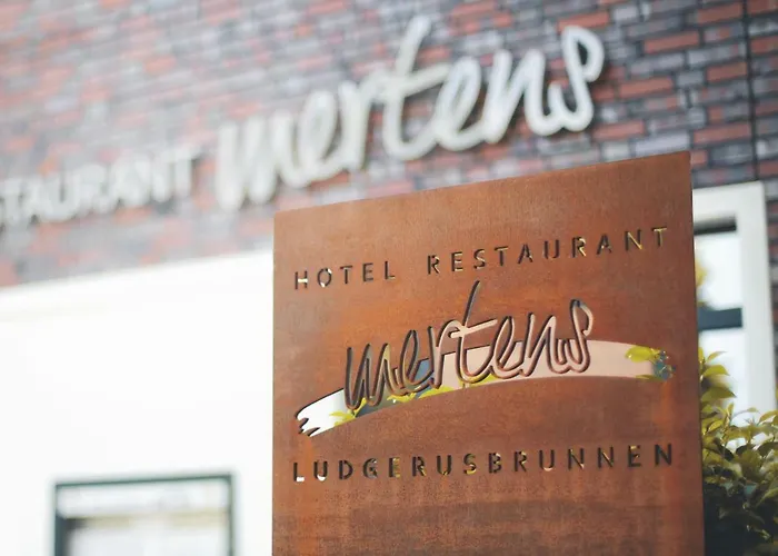 Ludgerusbrunnen Hotel Mertens